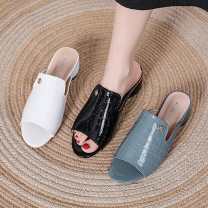 Sandália Anatômica em Couro Nobre